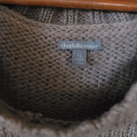 Oversized Fuzzy Stripe Sweater - Picture 8 of 9